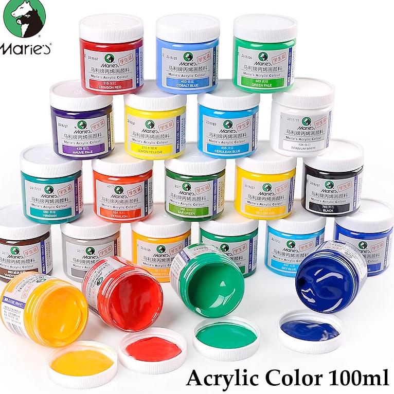 

→ Cat Akrilik Maries 100ml / Acrylic Color A1100 - Part 01/02 ⇤