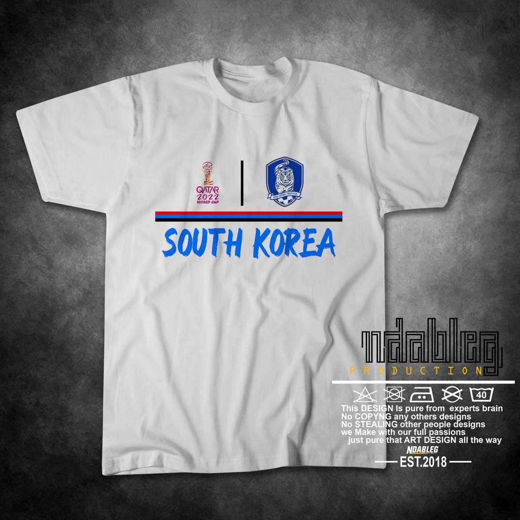 kaos korea selatan world cup 2022 jersey  korea selatan