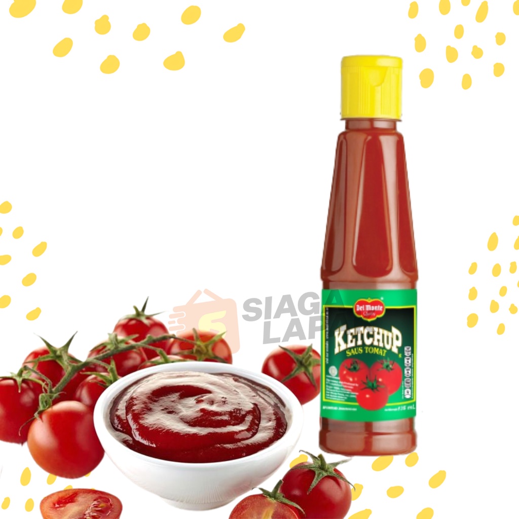 Del Monte Saus Tomat - Sambal Botol 135 ml