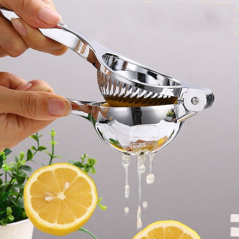 ALAT PERAS JERUK LEMON STAINLESS STEEL SQUEEZER ALAT PEMERAS JERUK LEMON