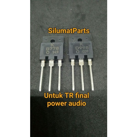 B778 D998 Transistor Tr B778 Dan D998 (Perbuah)
