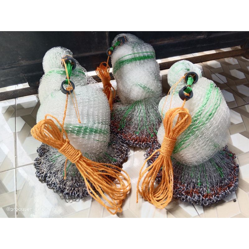 Jala Lempar/Jala Jantra senar 1"035 pilih ukuran