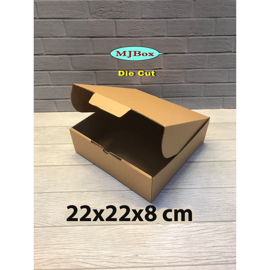 

KARDUS/ KARTON/BOX UK. 22X22X8 CM.........MODEL KARDUS PIZZA