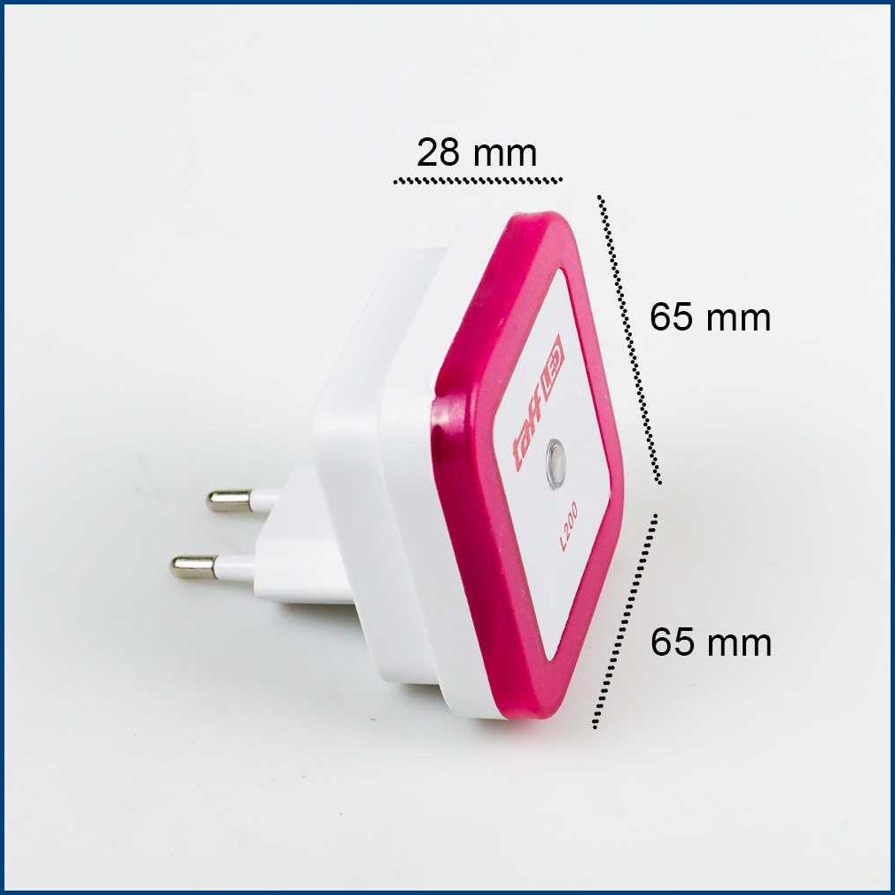 Lampu Tidur LED Sensor Cahaya EU Plug