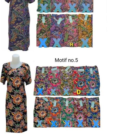 Daster Kencana Ungu label biru 41