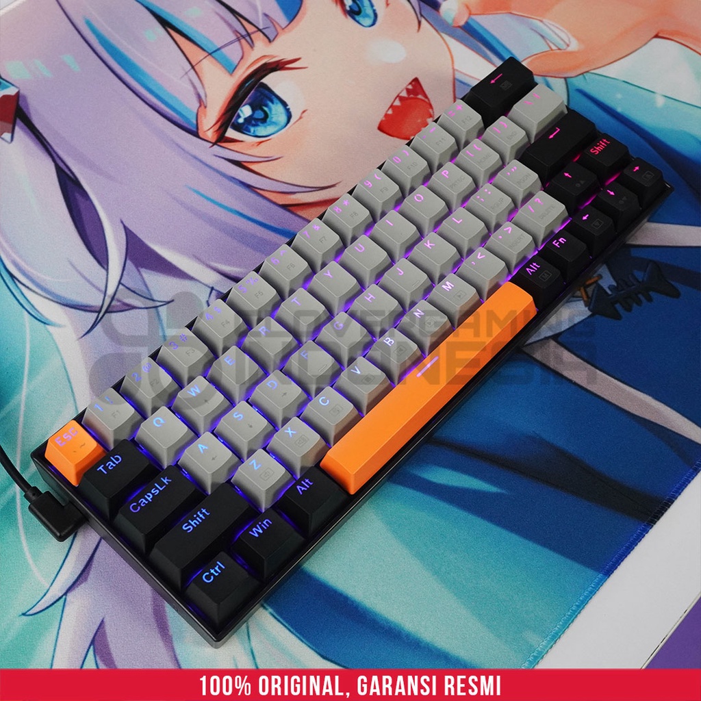 Gamen Titan III RGB PBT Keycaps - Mechanical  Gaming Keyboard