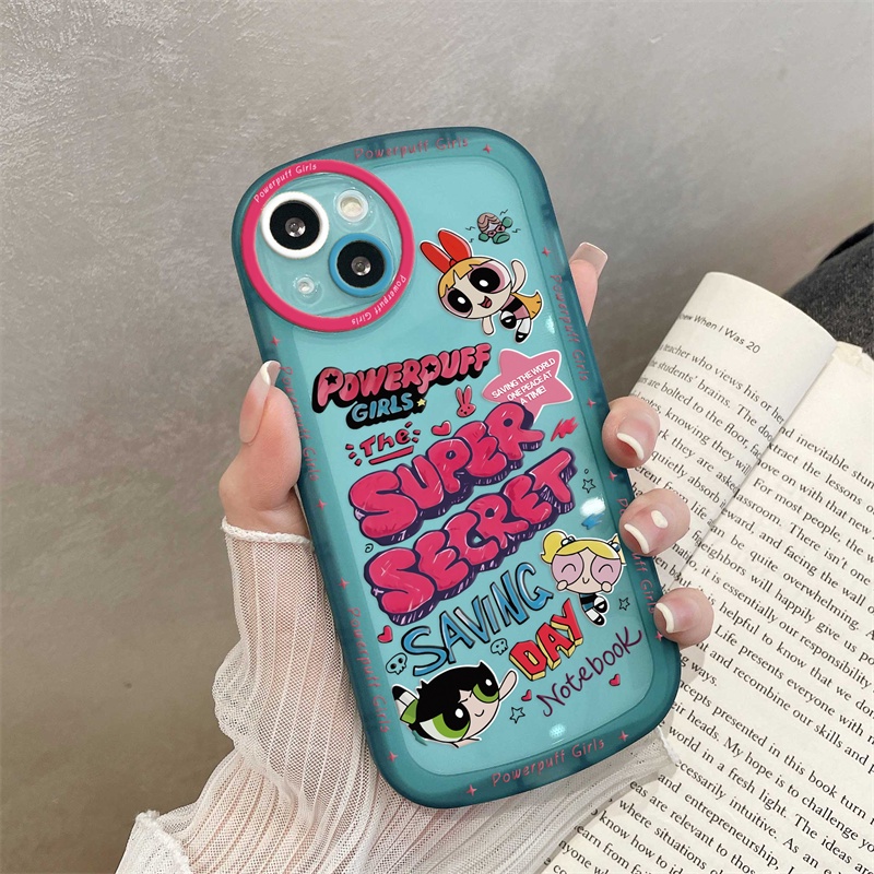 Casing Samsung A04 A04S A04E A13 A02S A03 A03S A23 A30S A11 A12 A51 A30 A50 A52 A20S A10S M11 M12 Kartun Terbang Little Policewoman Gambar Label Mata Besar Case