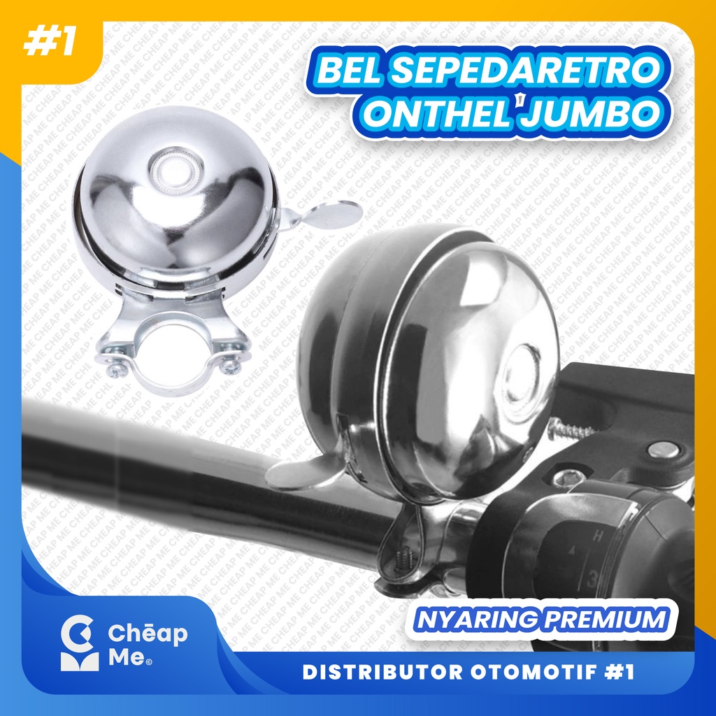 Bel Sepeda Onthel Antik / Bel Ontel Jadul Old Retro / Bel Sepeda Onthel Klasik Nyaring