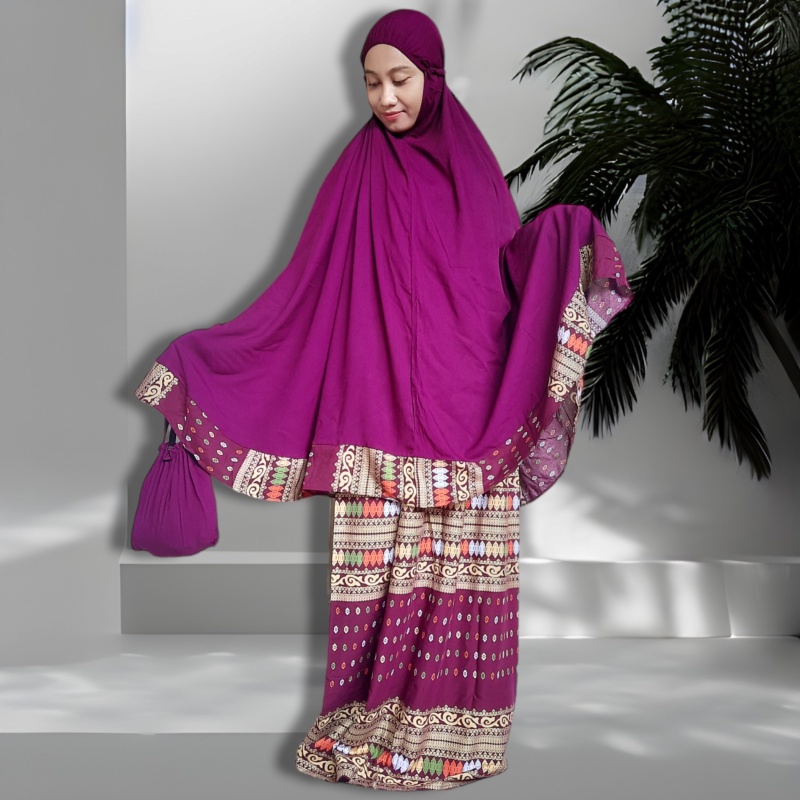 MUKENA BALI PRODO JUMBO KATUN RAYON