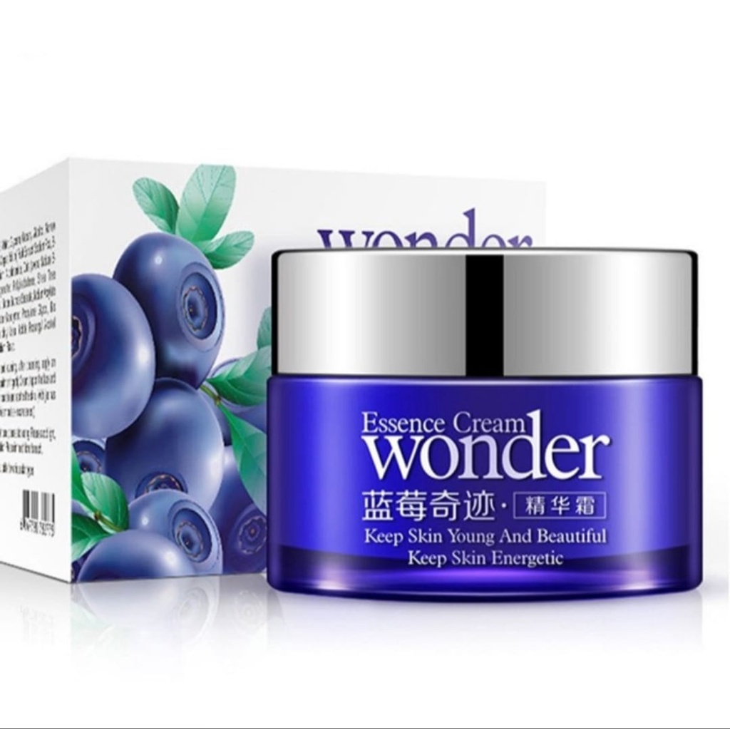 GIRLSNEED77 Medan Wonder Blueberry Moisturizing Serum Essence Cream Krim Wajah