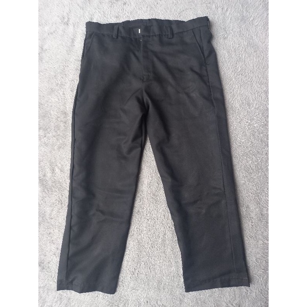 Celana Kerja Pesta Kulot Pria Hitam