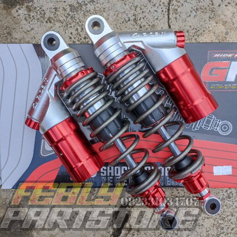 SHOCK SKOK SHOK BELAKANG RIDE IT GP 277 RDC 320MM RX KING CB GL MEGAPRO TIGER GL100 SHOCK BREAKER TA