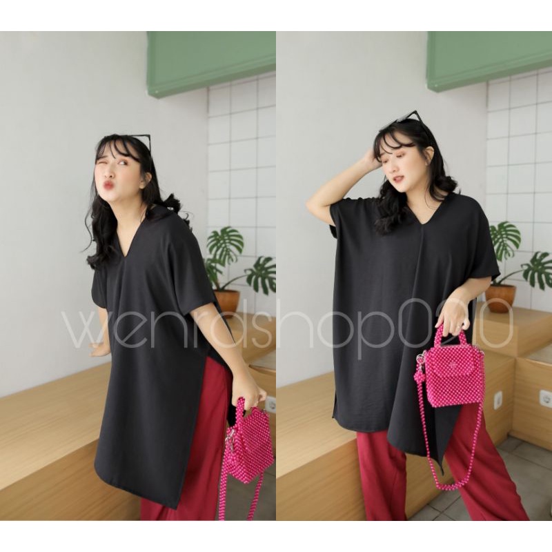 LONG SQUARE/ ATASAN WANITA/ NAGITA LONG SQUARE TERBARU/ AIRFLOW CRINKLE BLOUSE/ ATASAN CRINKLE