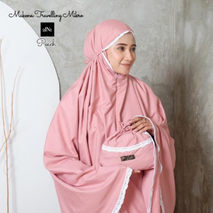 

(COD) Hampers Mukena 2in1 Premium Gift Set Gift Box Muslim Kado Cewek - Dusty Pink, Box Idul Fitri