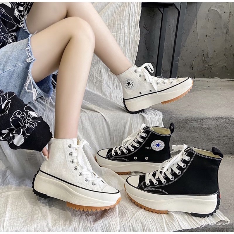 SALE DEFECT KECIL JIMIN Sepatu Boots Sneakers Wanita Sekolah Import