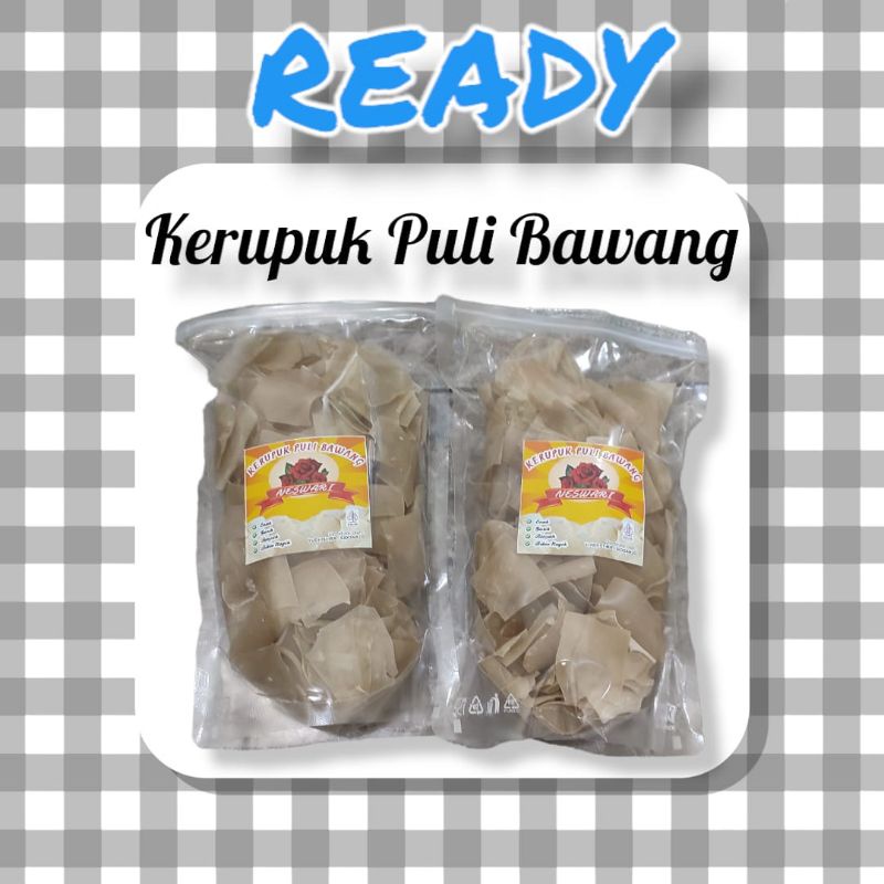 

Krupuk Puli Bawang Neswari - Mentah