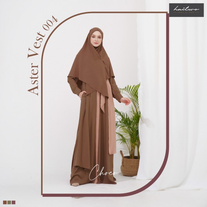 NIBRAS GAMIS HAITWO PROMO CRESEDIA ASTER VEST EMERALD NB B TERBARU 2023