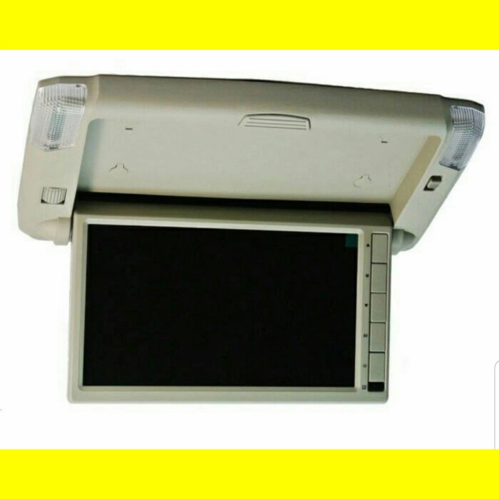 Tv Plafon/Roof Mobil Universal 9 Inch Model Oem Toyota Built In Tuner