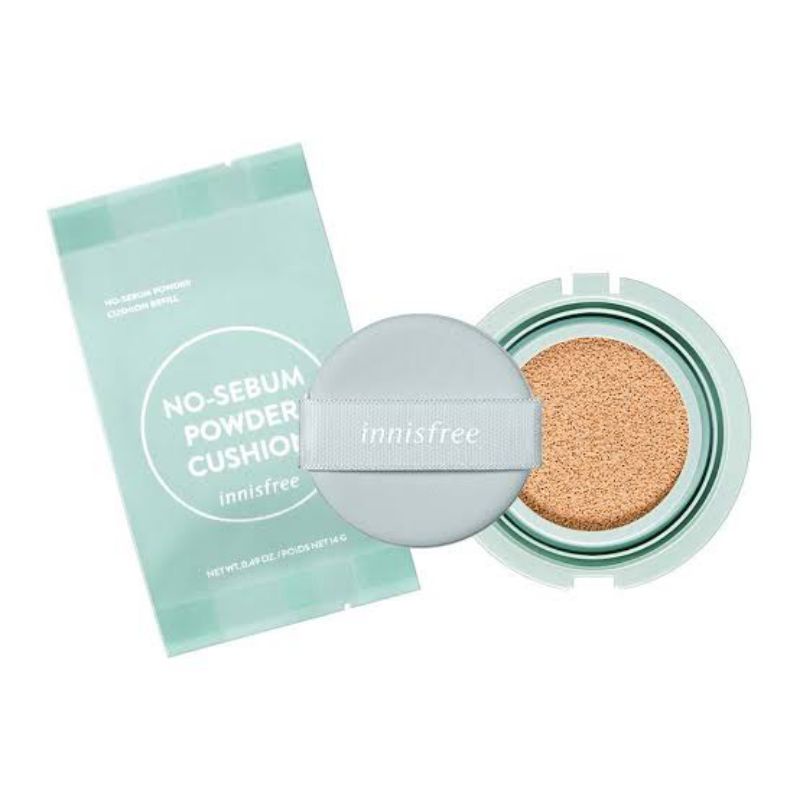Innisfree No Sebum BB Cushion  (Refill + Puff)