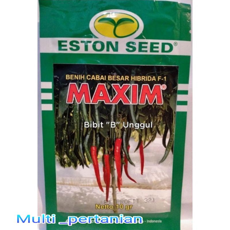 Benih Cabe Besar F1 Maxim (F1 Profit 32) 10 gram