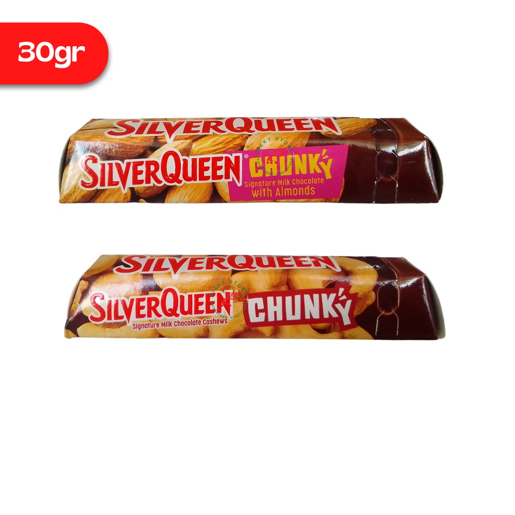 Coklat Silverqueen Chunky bar Satuan 30  gram silver queen Termurahh