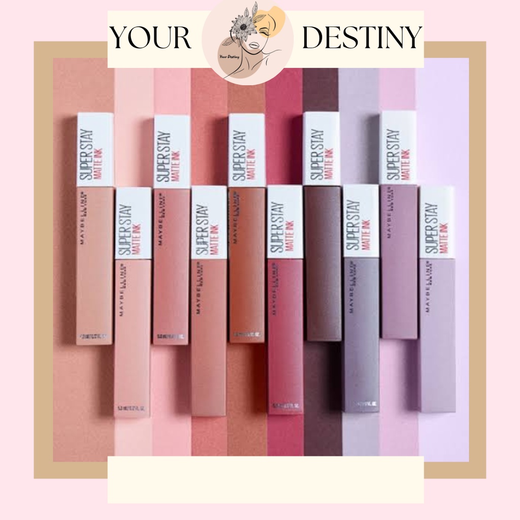MAYBELLINE  superstay matte lipstik inspirer