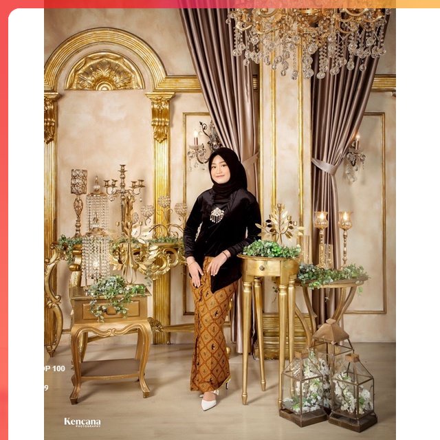 Kebaya Wanita Bludru kebaya bludru/kebaya Kutubaru/kebaya kartini Kebaya Bludru