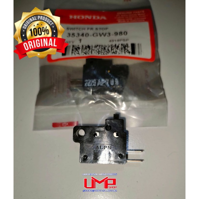 switch rem depan swit rem switch assy front stop supra x, supra x 125, vario, beat, karisma, blade, revo Original