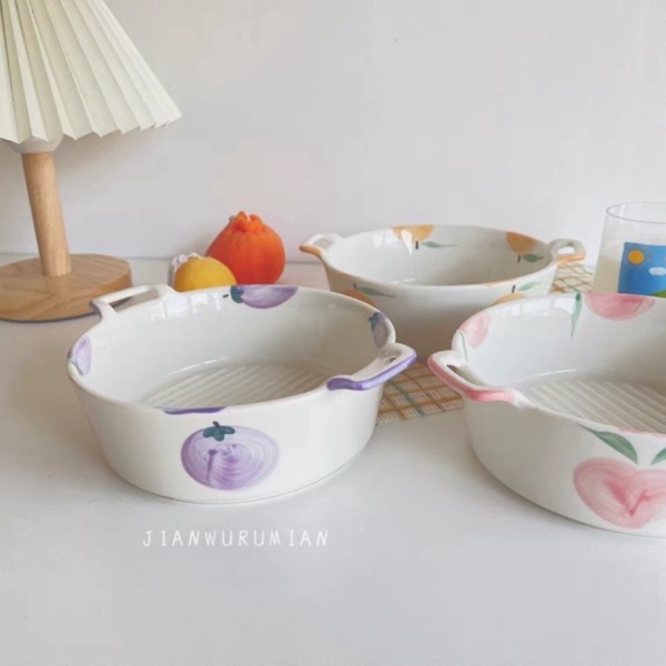 

Jual Korean Fruit Baking Bowl Pastel Ceramic / Mangkuk Keramik Baking Korea - Merah Muda Berkualitas
