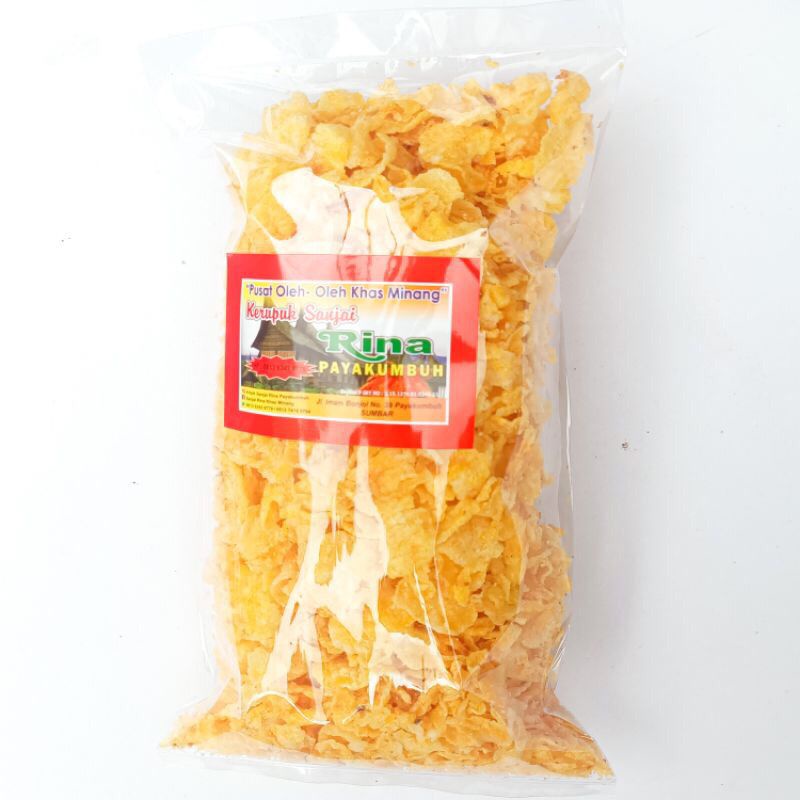 

SANJAI KERIPIK EMPING JAGUNG KUNING KECIL ORIGINAL 250g KHAS MINANG