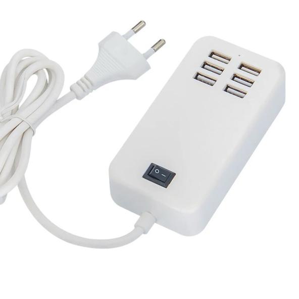 Adaptor USB Charger 6 Port / Charger USB 6 Port / Travel Usb - 4 Port Usb