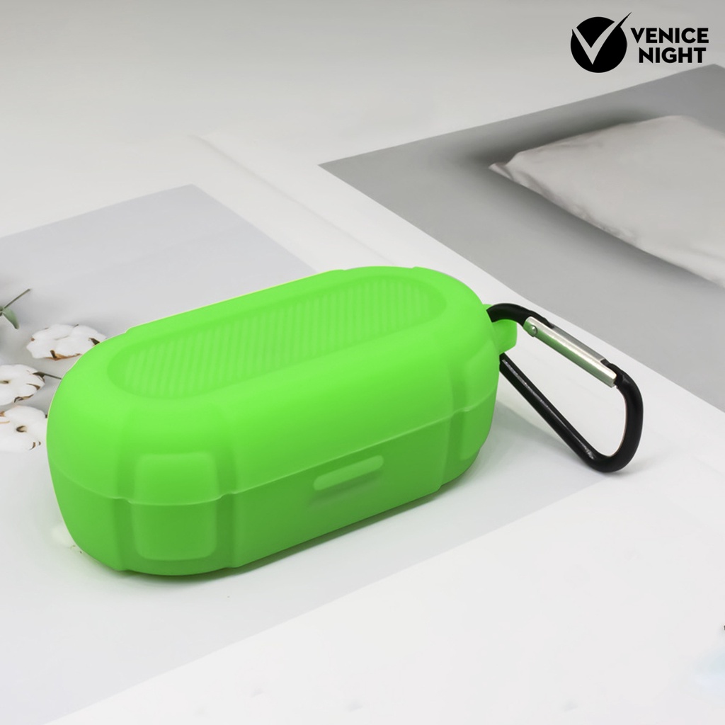 (VNEP) (Berkabel) Portable Silicone Earphone Case Tutup Pelindung untuk Bose QuietComfort Earbuds