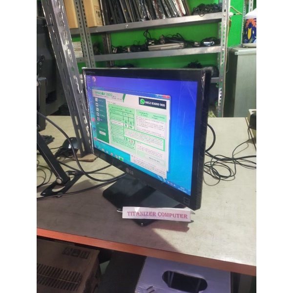 Led monitor slim 16 inch wide