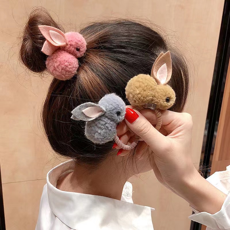 Jepit Rambut Korea Kelinci Rabbit Hair Accessories - Jepit Rambut Versi Korea Klip Untuk Anak Perempuan