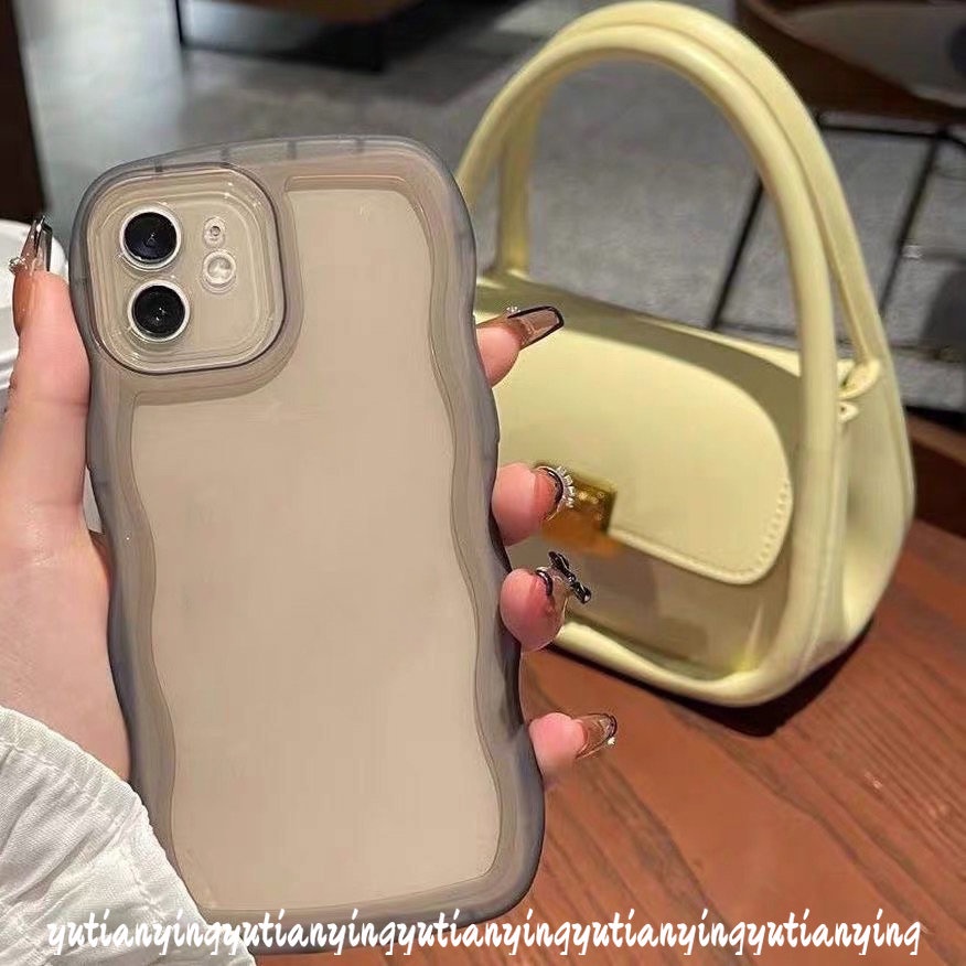 Soft Case Tpu Transparan Bergelombang Cover Samsung A32 A03s A04s A13 A52s A50 A12 A02s A50s A30s A21s A20 A31 A52 A03 A33 A22 M11 A53