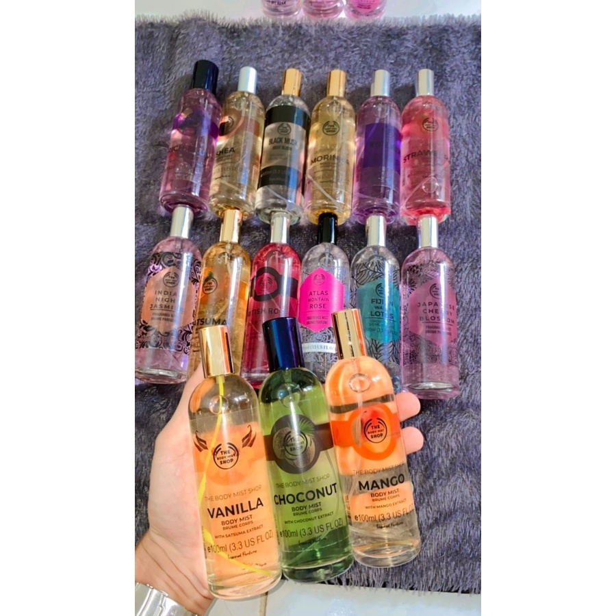 [SALE] Parfum Body Mist The Body Shop Inspired Ukuran 100ml dan 50ml Azalea Online Shopping
