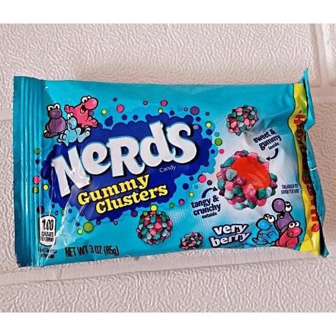 

Nerds Gummy Clusters very berry 85 gr