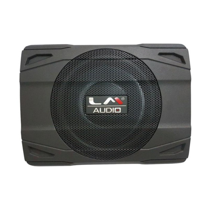 Subwoofer Aktif Kolong Slim LM 8 inch dengan Bass Control audio mobil