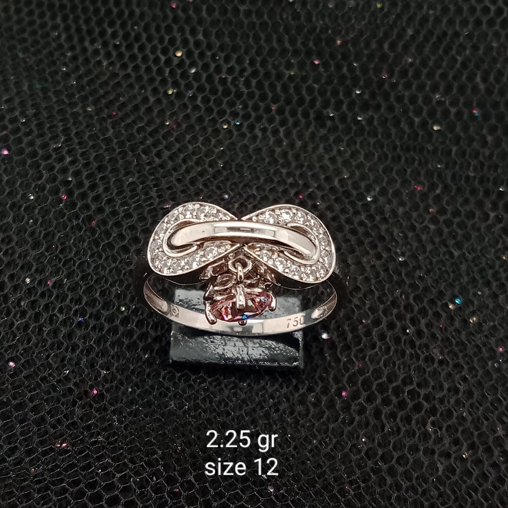 Cincin emas 17K - 2.25 gr kadar 750 - 3921