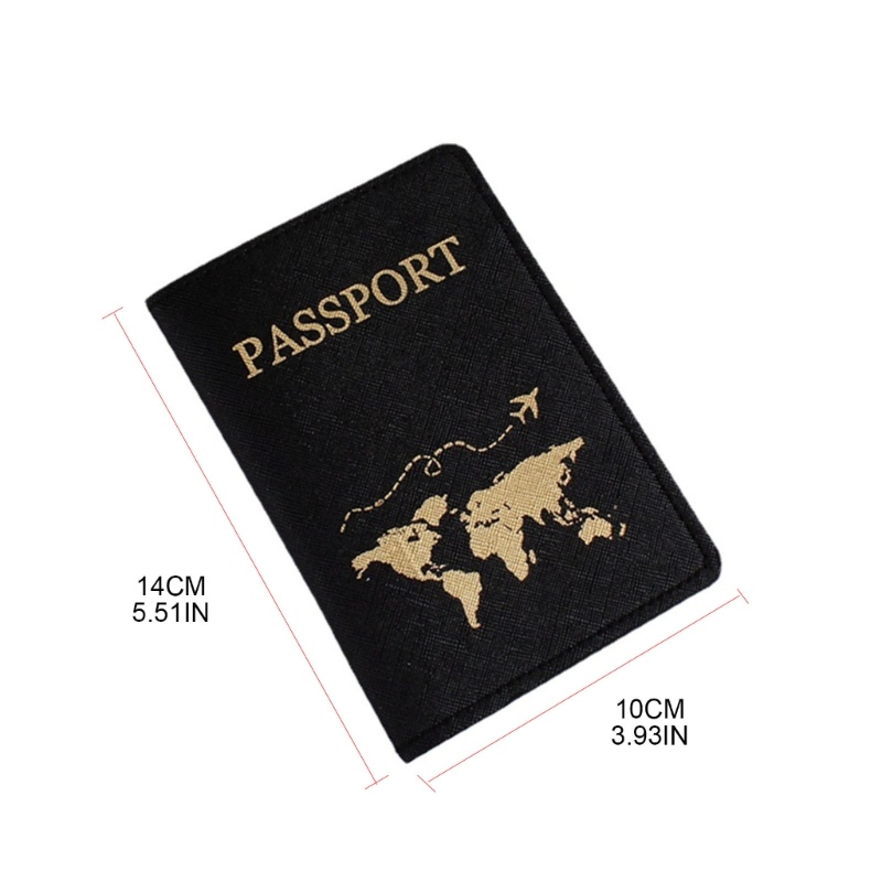 Gro Kulit PU Pasangan Kekasih Passport Holder Travel Card Case Cover Wedding