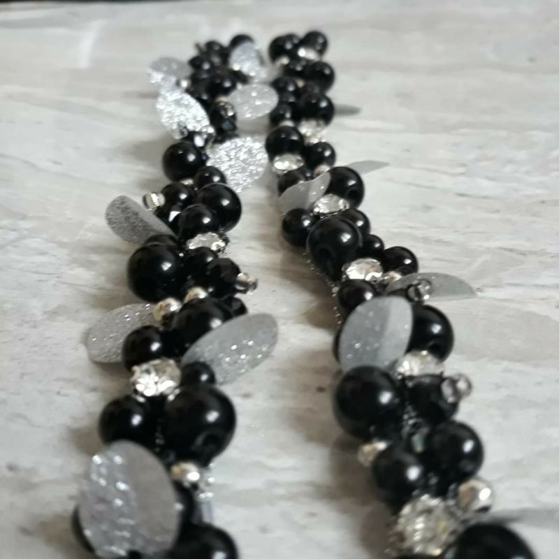 PAYET MUTIARA/RENDA MUTIARA/RANGKAI MUTIARA/PAYET INSTANT/payet rangkai / payet renda/Mutiara rangka