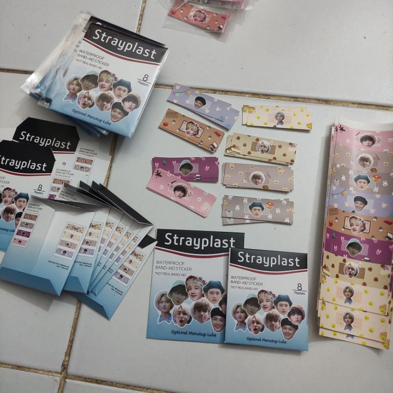 Strayplast Freebies Stray Kids SKZ Waterproff Fanmade Sticker by @ikaika1412