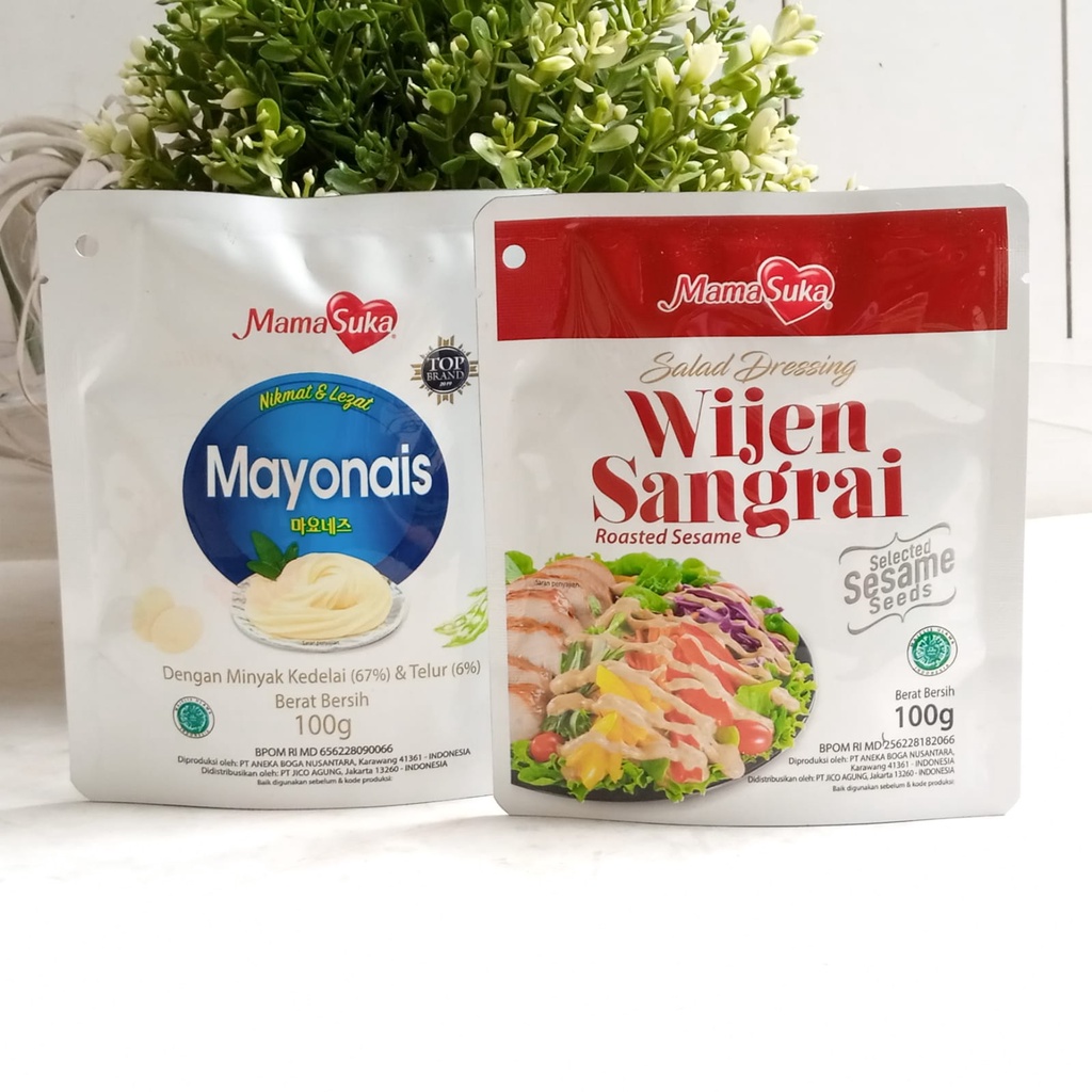 Mamasuka Mayonaise 100gr Sachet