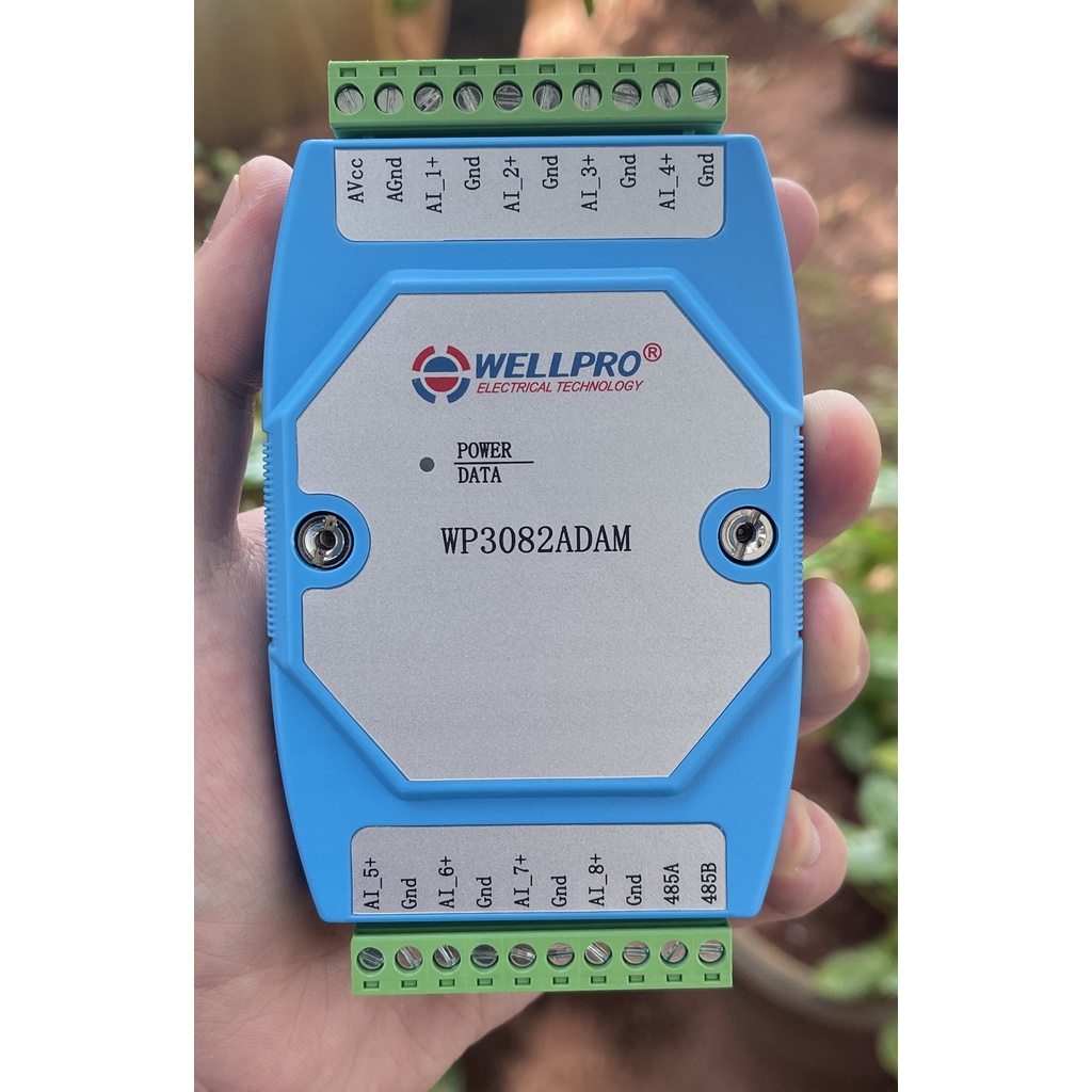 8ch DC0-20mA Analog input module Modbus RTU WP3082ADAM