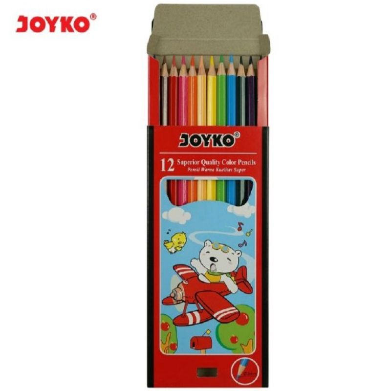 

Pensil Warna Joyko Colour Pencil 12 Warna