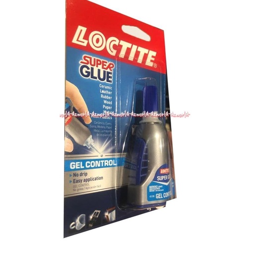 

Loctite Super Glue Gel Control Lem Serbaguna Perekat Multifungsi 4gr