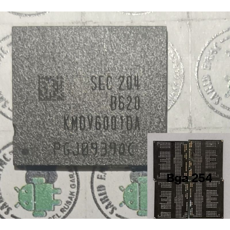 Ic Emmc KMDV6001DM-B620 4/128 Clean Rpmb
