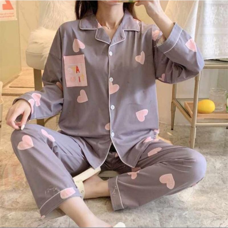 Piyama Wanita Dewasa Import PP/Piyama Baju Tidur Wanita Dewasa Import