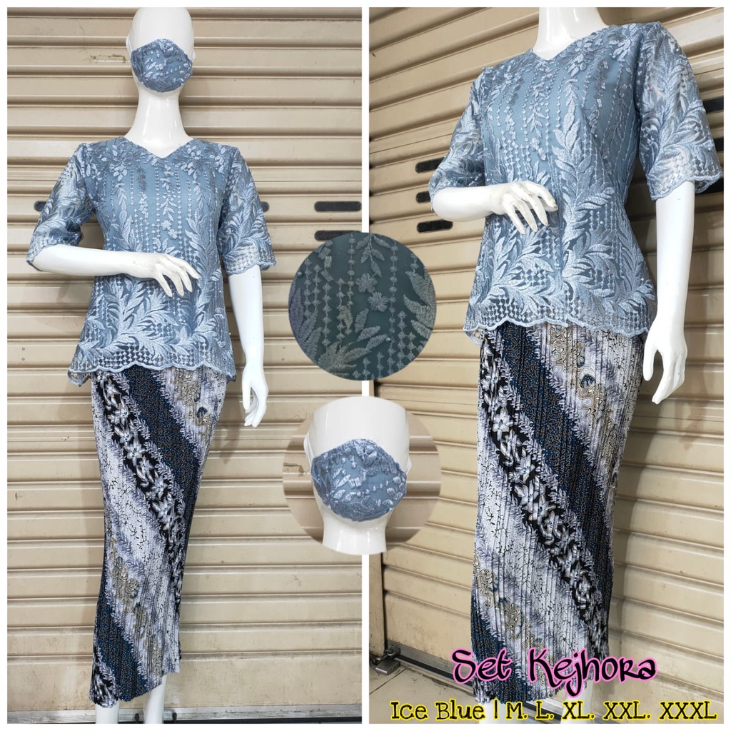 Permata Olshop / Kebaya Set Kejhora LK / Kebaya Modern / Kebaya Pendek / Kebaya Wisuda / Kebaya Remaja