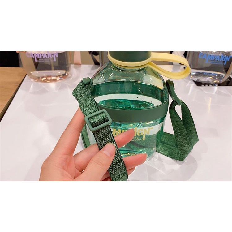 Botol minum Champaign water bottle korea lucu unik 650ml